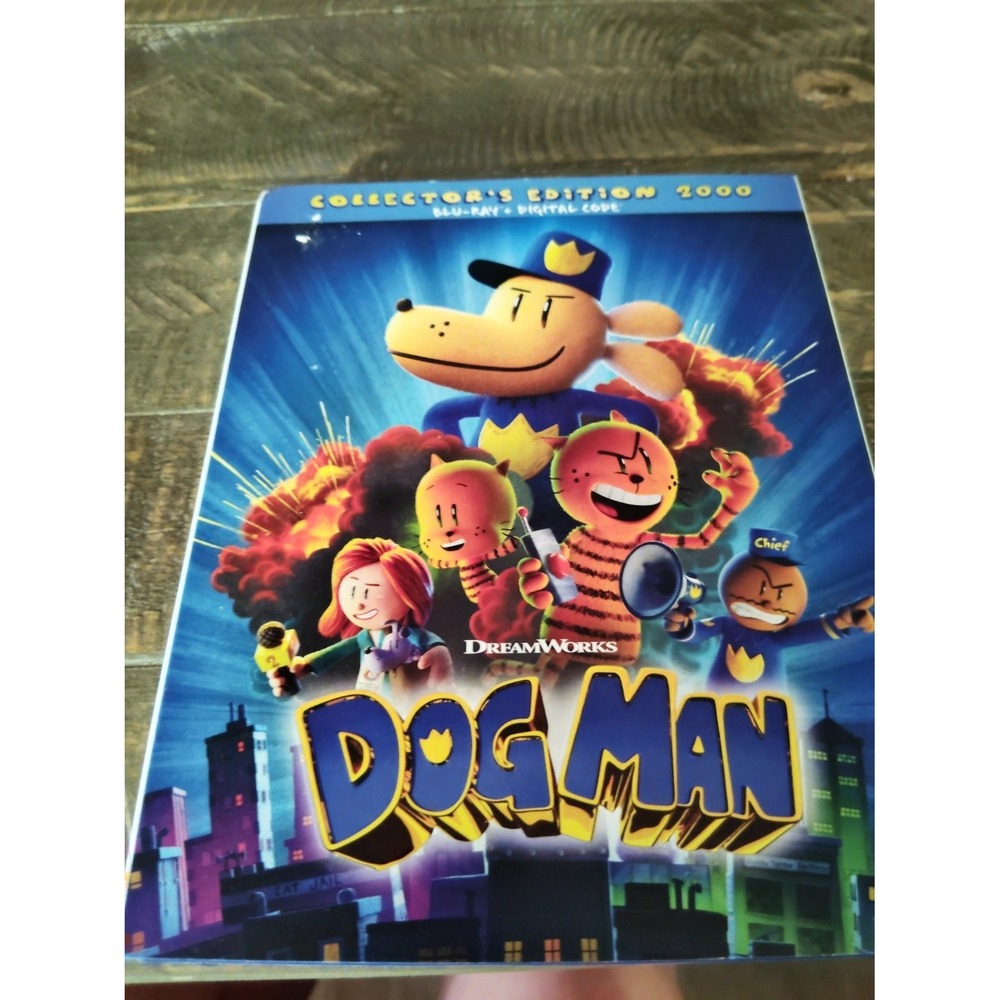 Dog Man Blu-ray DreamWorks Collector's Edition Animation Movie 3000099711 PG